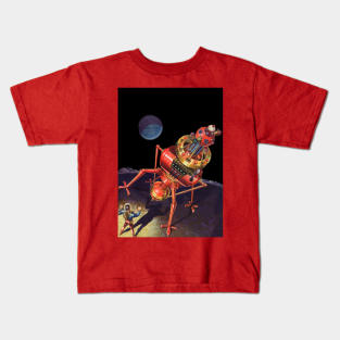 Vintage Science Fiction Kids T-Shirt